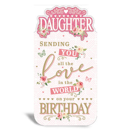 Daughter Birthday Card