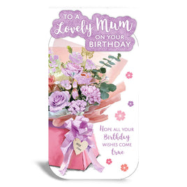 To A lovely Mum Birthday Card