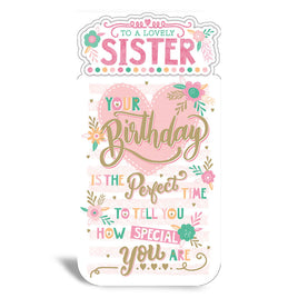 Sister Birthday Card