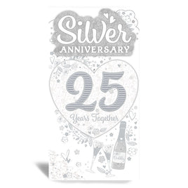Silver Anniversary Card