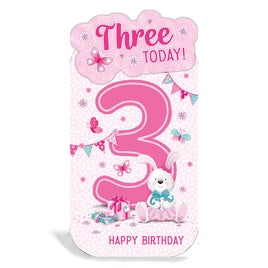 3rd Birthday Card