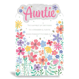 Auntie Birthday Card