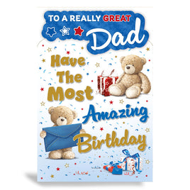 To A Really Great Dad Birthday Card