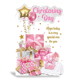 Christening Day Card