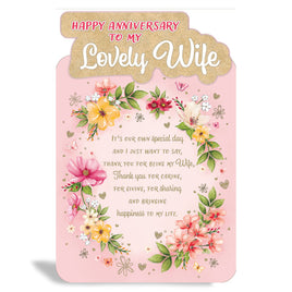 Wife Anniversary Card