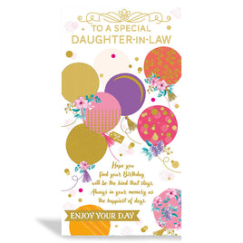 Daughter-In-Law Birthday Card