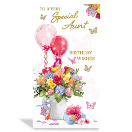 Aunt Birthday Card