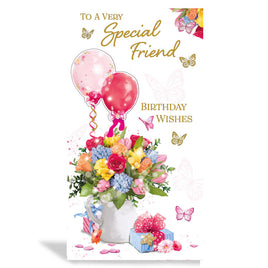 To A Very Special Friend Birthday Card