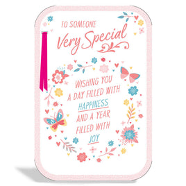 To Someone Very Special Birthday Card