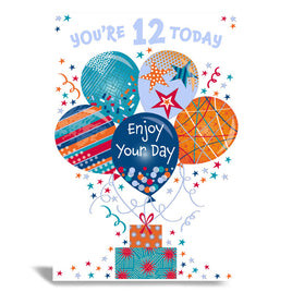 12th Birthday Card