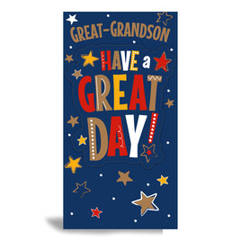Great-Grandson Birthday Card