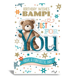 Bampi Birthday Card
