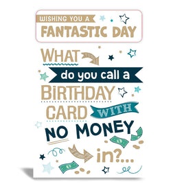 Wishing You A Fantastic Day Birthday Card