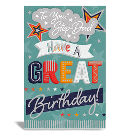 Step-Dad Birthday Card