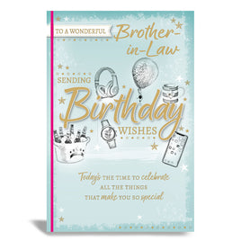Brother-In-Law Birthday Card
