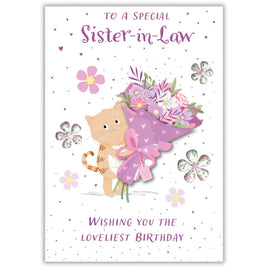 Sister-In-Law Birthday Card