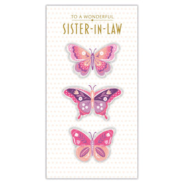 Sister-In-Law Birthday Card