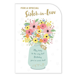 Sister-In-Law Birthday Card