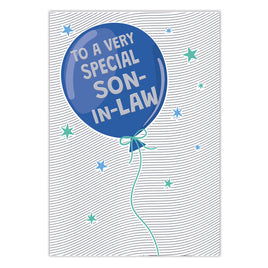Son-In-Law Birthday Card