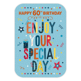 Happy 60th Birthday Card