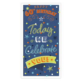 60th Birthday Card