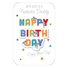 Daddy Birthday Card