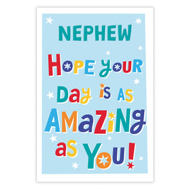 Nephew Birthday Card