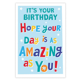 Male Birthday Card