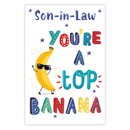 Son-In-Law Birthday Card